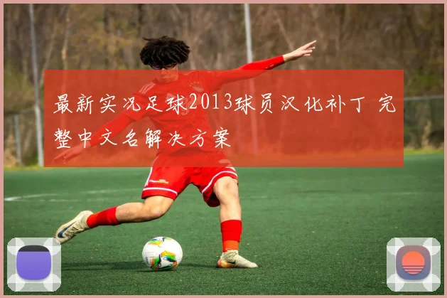 最新实况足球2013球员汉化补丁 完整中文名解决方案