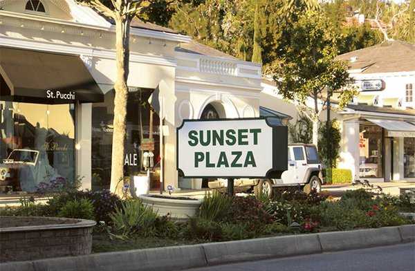 Sunset Plaza's New Looks
