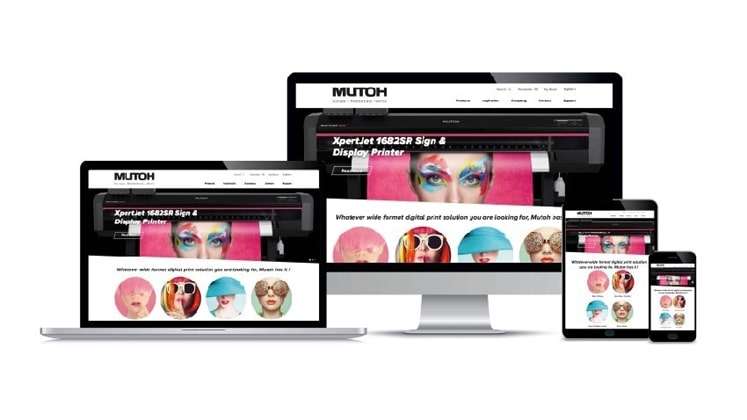 Mutoh EMEA releases new dynamic website platform